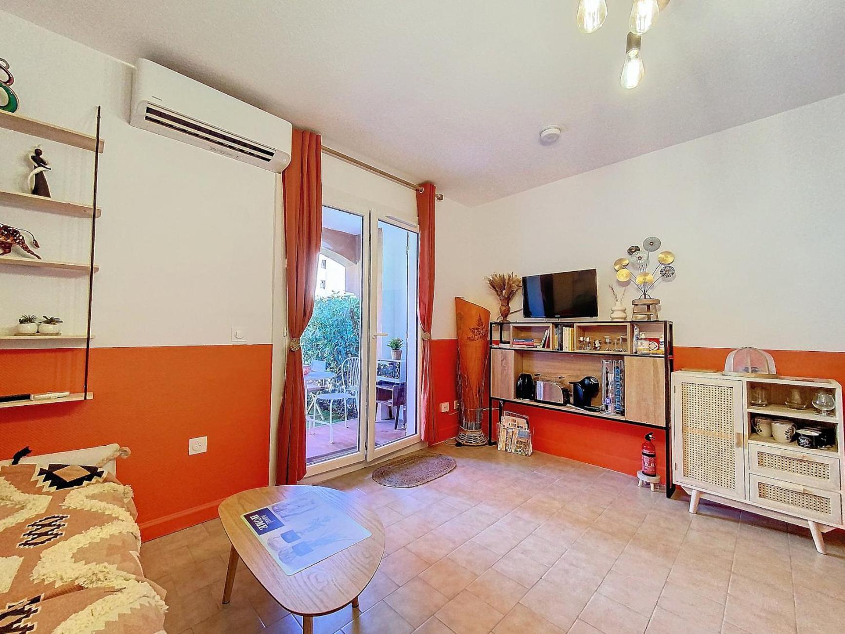 Cosy, Wi-Fi, Jardin & Parking, Jasmins Studio En Cote-D'Azur Vallauris Eksteriør bilde