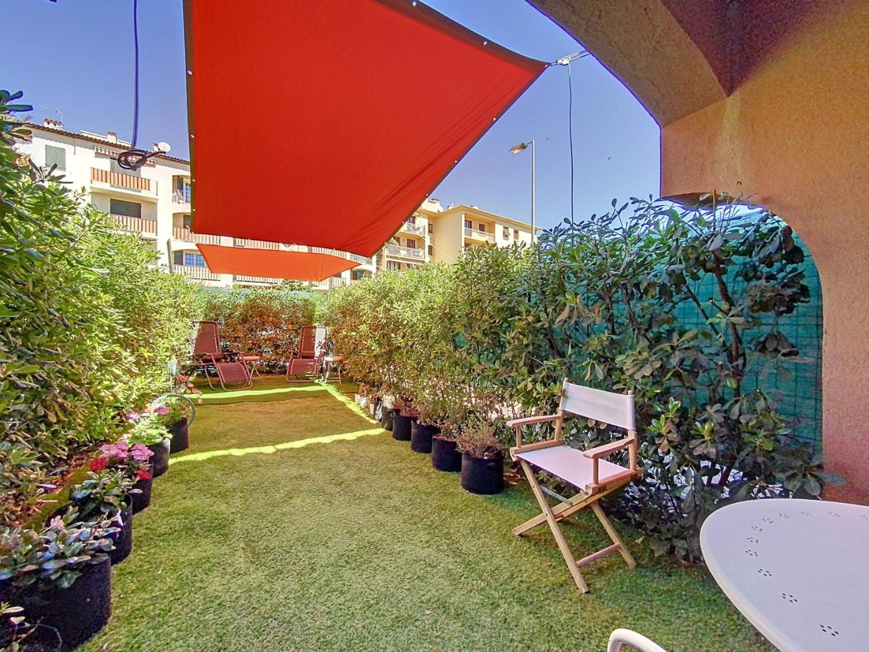 Cosy, Wi-Fi, Jardin & Parking, Jasmins Studio En Cote-D'Azur Vallauris Eksteriør bilde